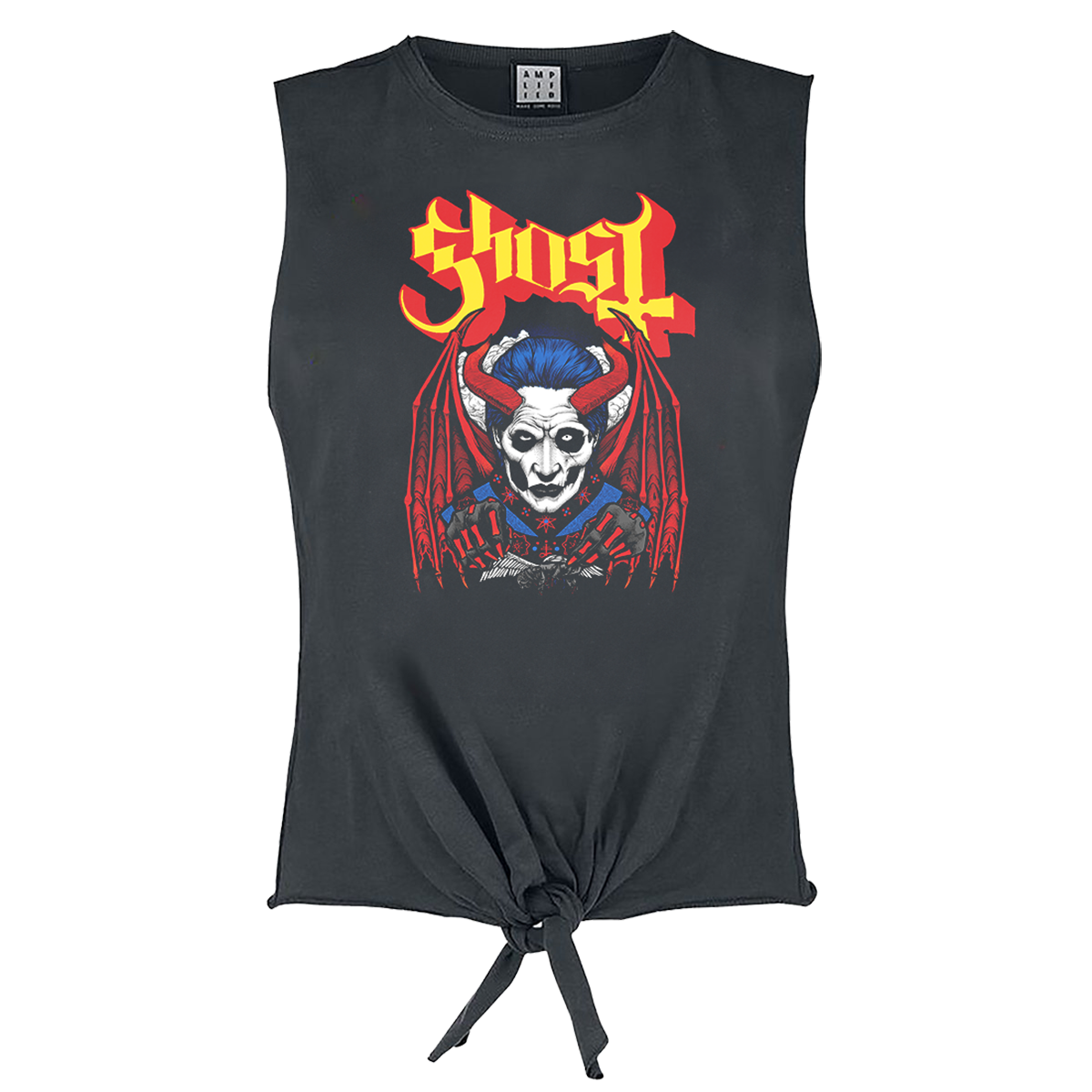Ghost Demoniac Ladies Sleeveless T-Shirt