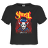 Ghost Demonic Ladies Crop Top T-Shirt