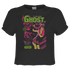 Ghost Forever Is The Wind Ladies Crop Top T-Shirt