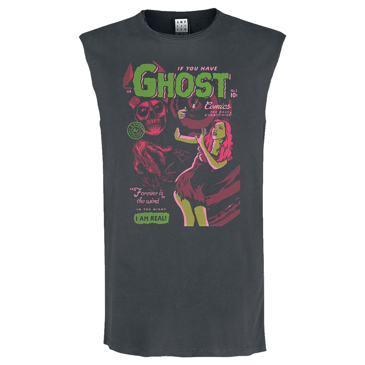 Ghost Forever Is The Wind Sleeveless T-Shirt