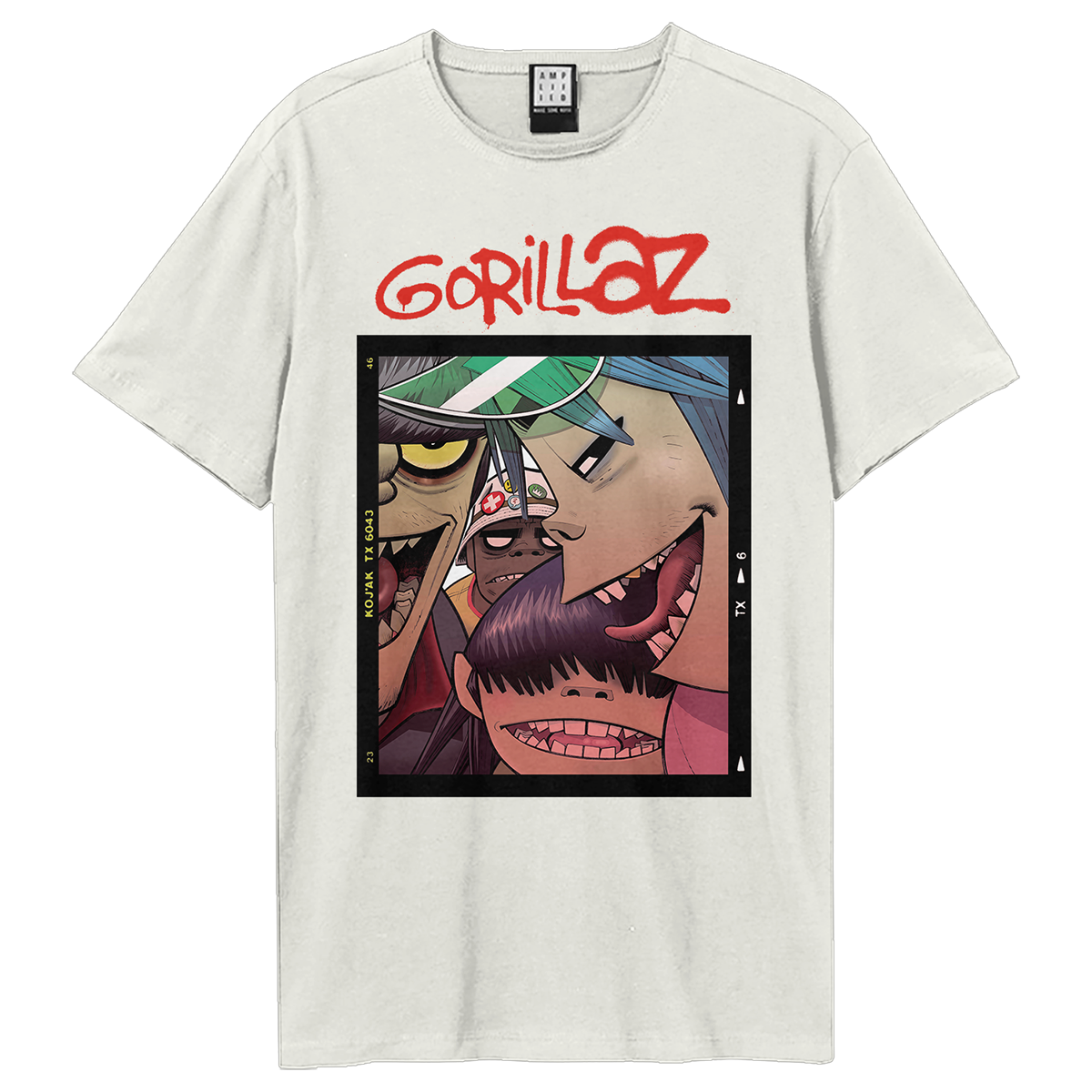 Gorillaz Polaroid Slide T-Shirt