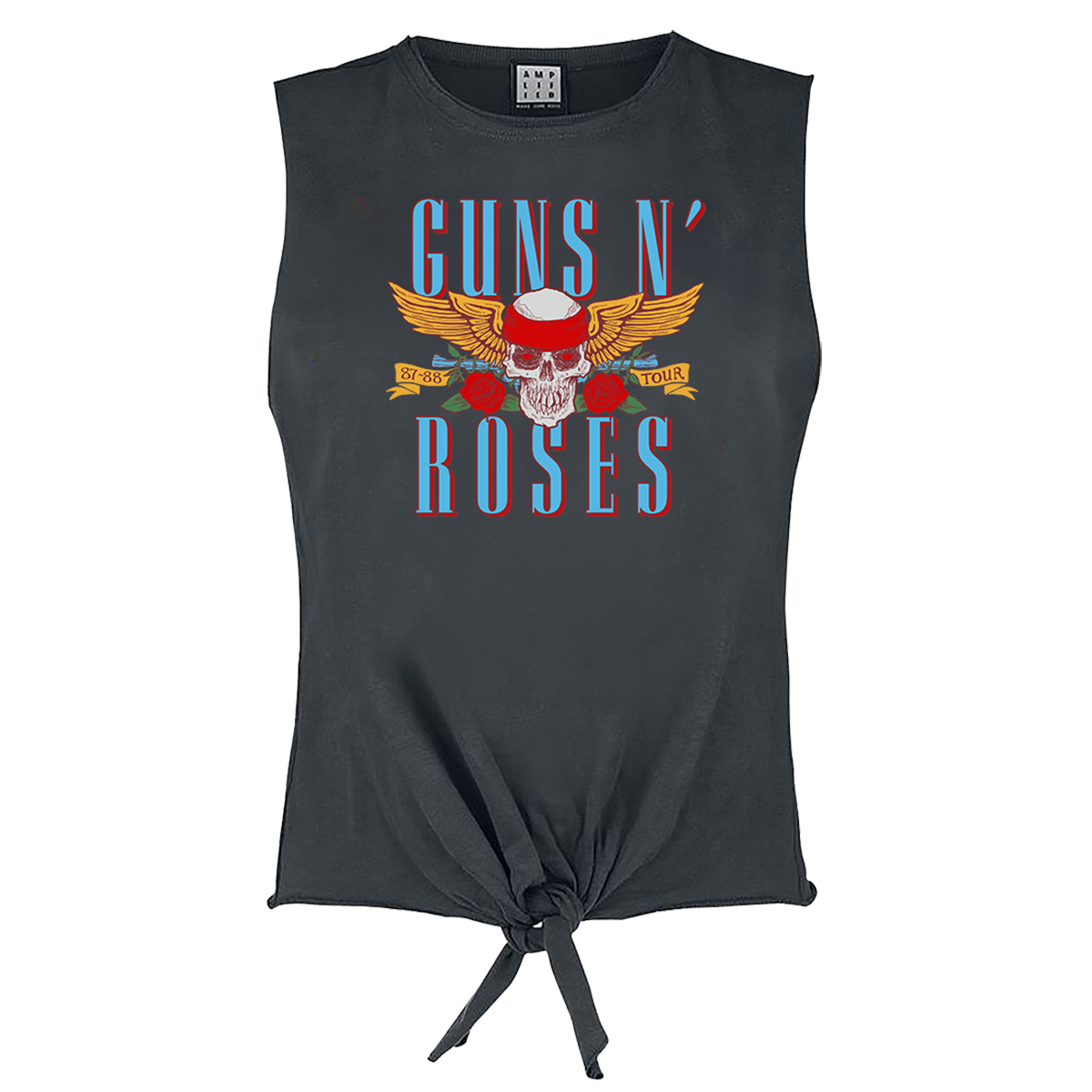 Guns N' Roses Skull 25 Ladies Sleeveless Top T-shirt