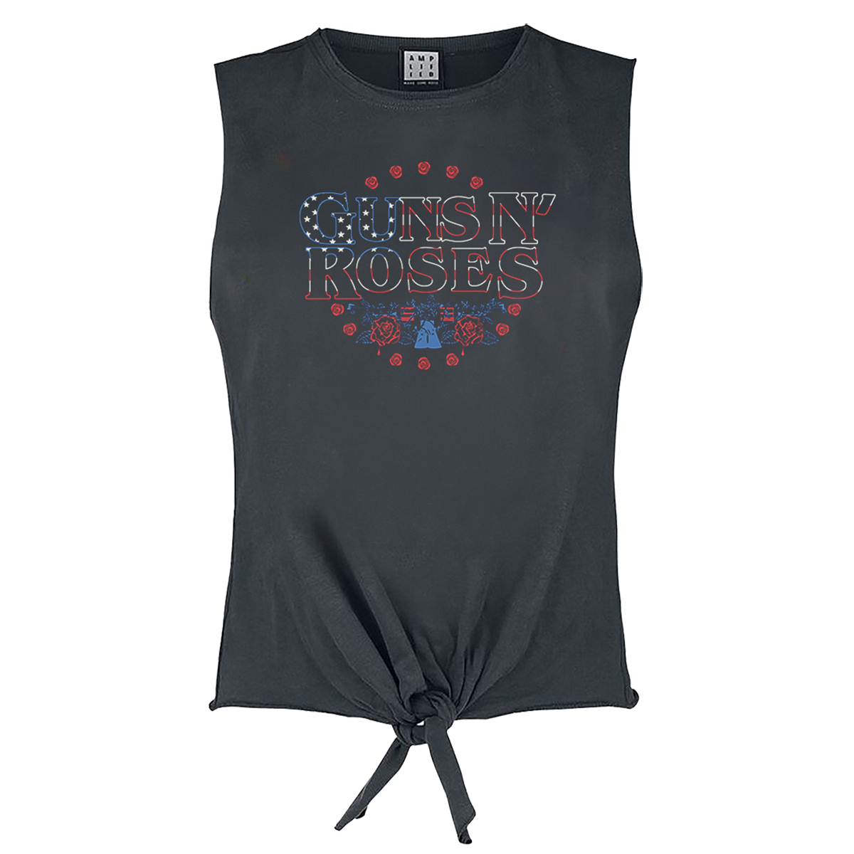 Guns N' Roses Stars And Stripes Ladies Sleeveless Top T-shirt