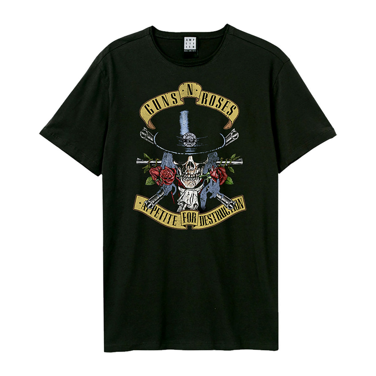 Guns N' Roses Top Hat Skull T-Shirt
