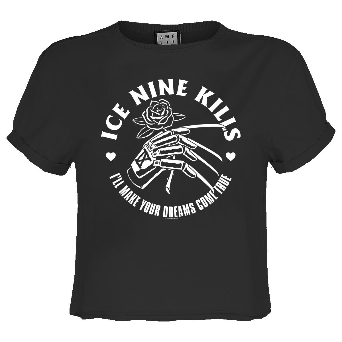 Ice Nine Kills Dreams Ladies Crop Tee