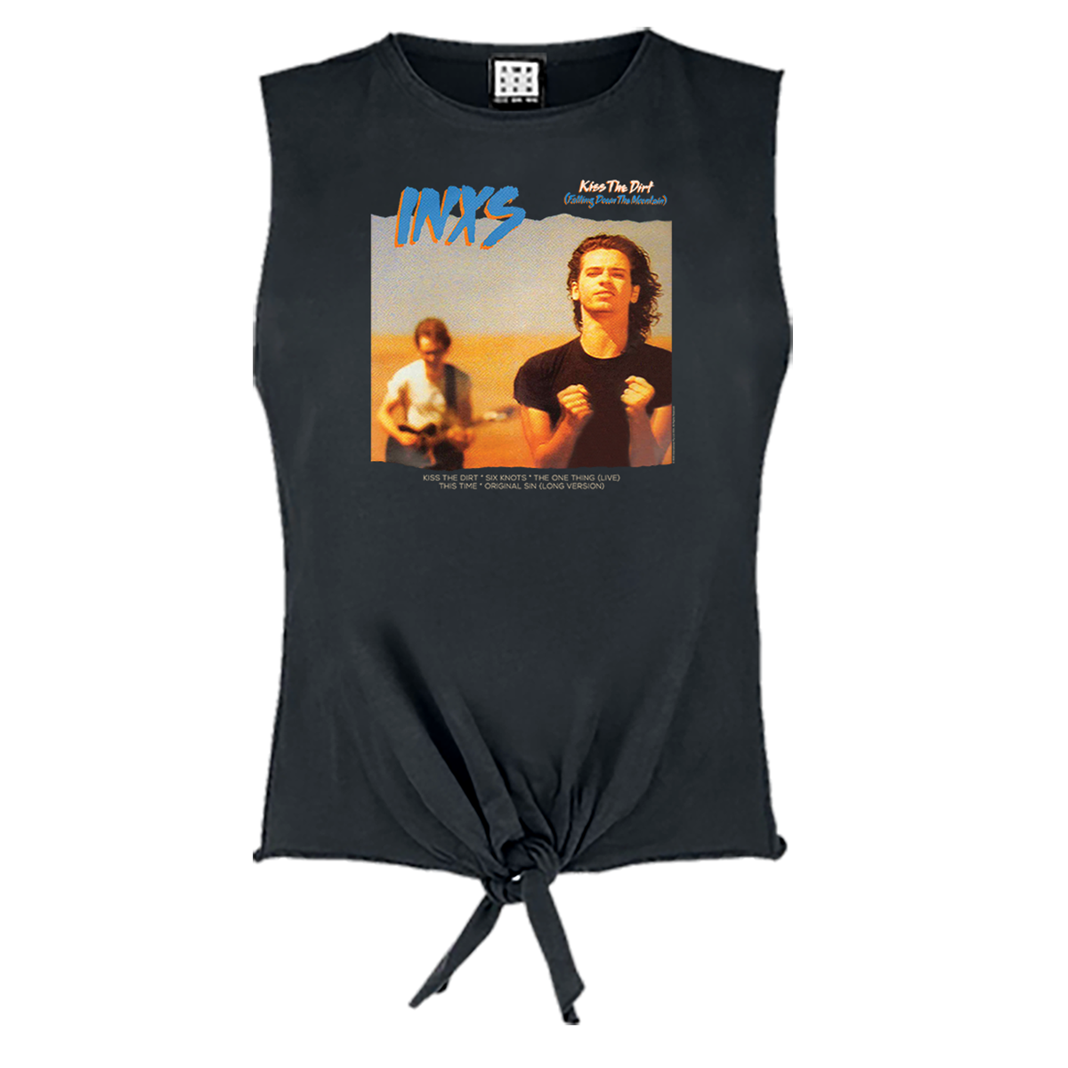 INXS Kiss The Dirt Ladies Sleeveless Top