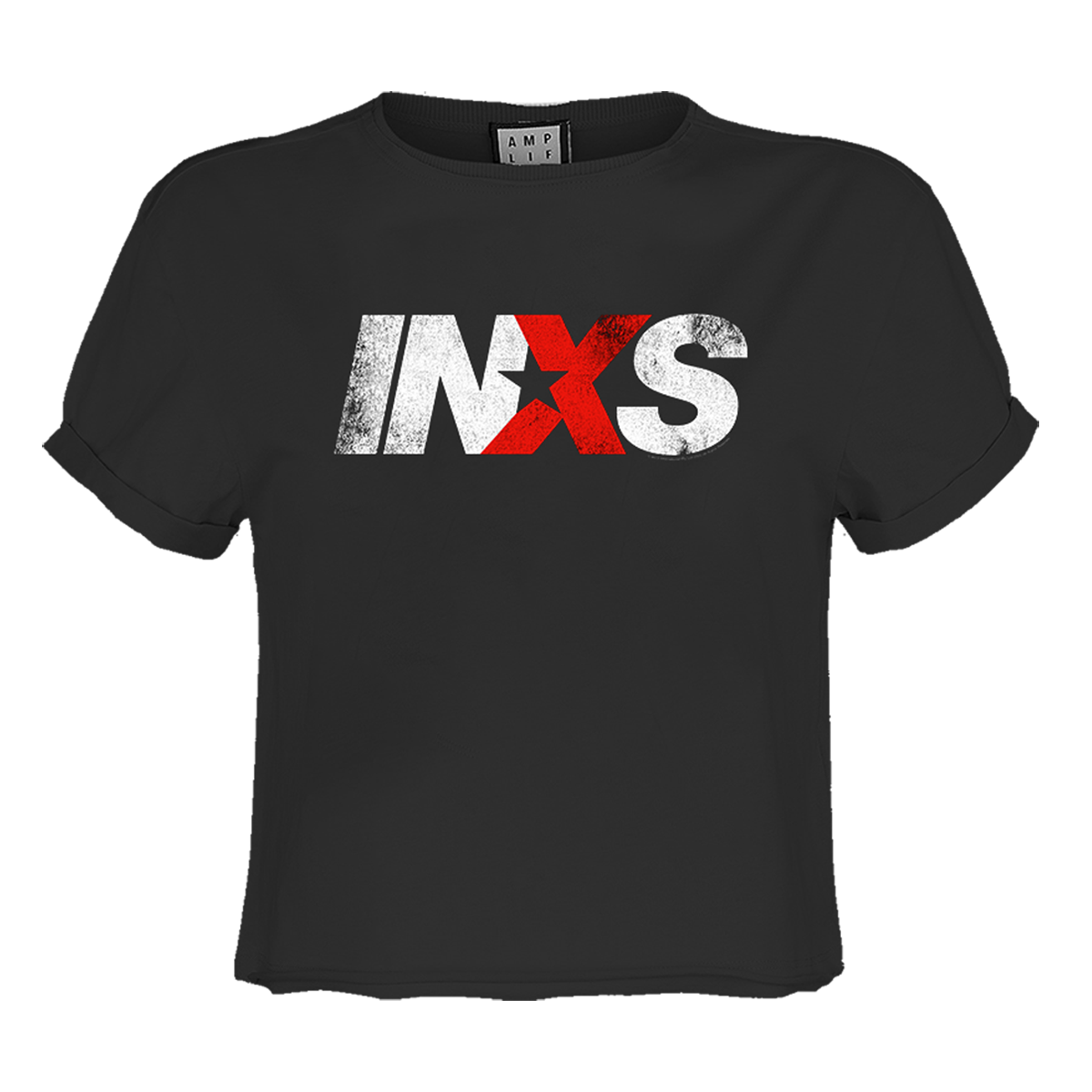 INXS Logo Ladies Crop Top