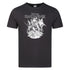 Iron Maiden Black And White Flames T-Shirt