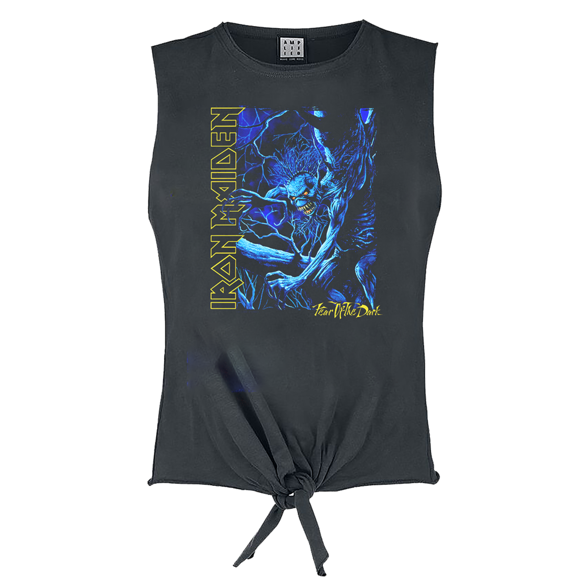 Iron Maiden Blue Monster Ladies Sleeveless Top T-shirt
