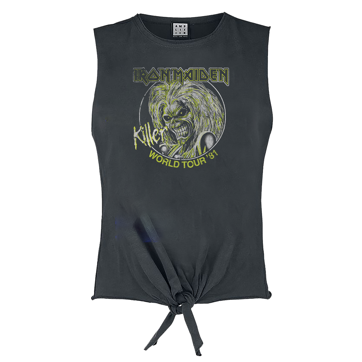 Iron Maiden Killers Tour 81 Ladies Sleeveless Top T-shirt