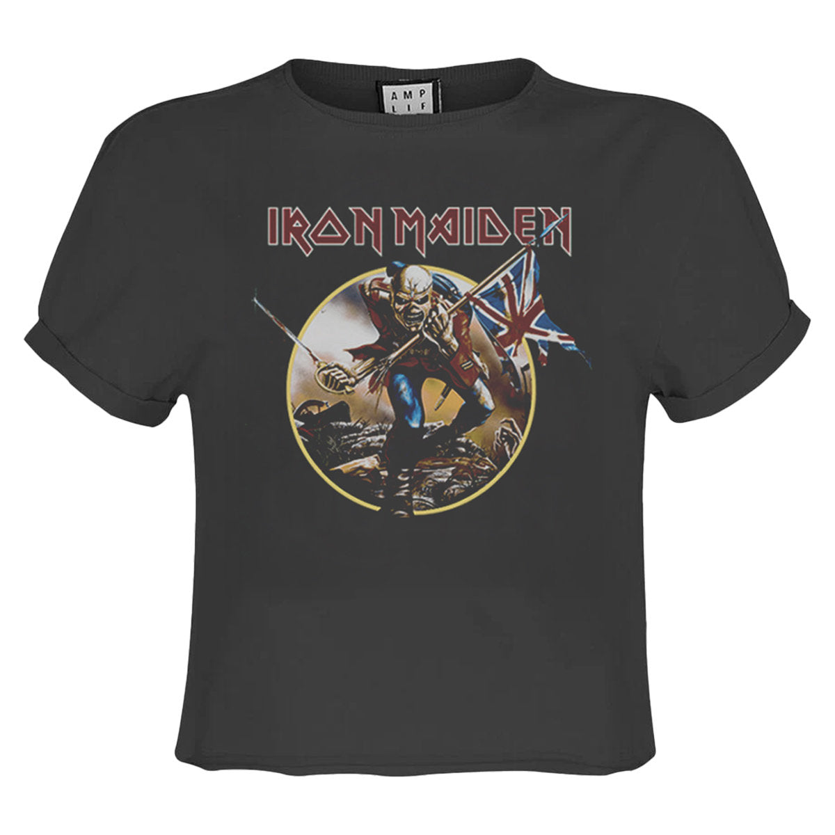 Iron Maiden Trooper Ladies Crop Top