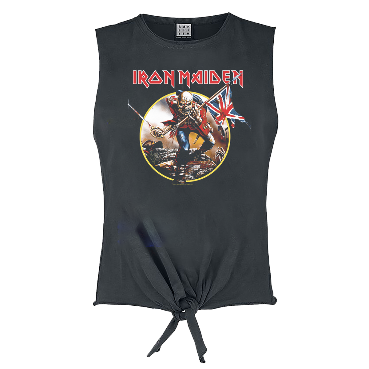 Iron Maiden Trooper Ladies Sleeveless Top T-shirt