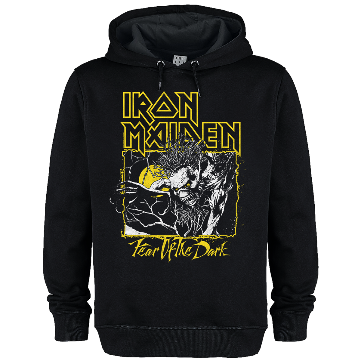 Iron Maiden Yellow Fear Of The Dark Hoodie
