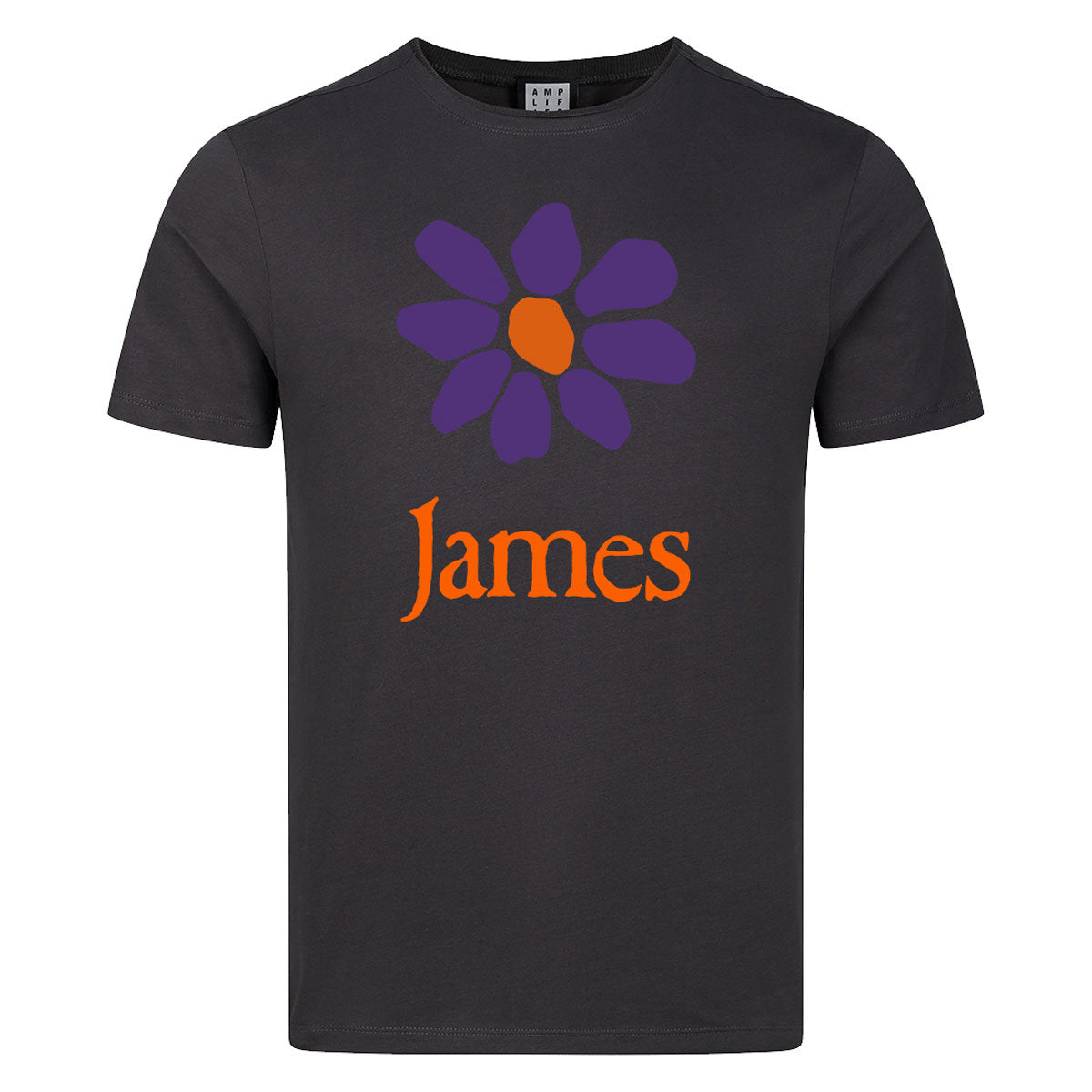 James Purple And Orange Daisy T-Shirt