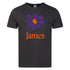 James Purple And Orange Daisy T-Shirt