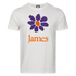 James Purple And Orange Daisy T-Shirt