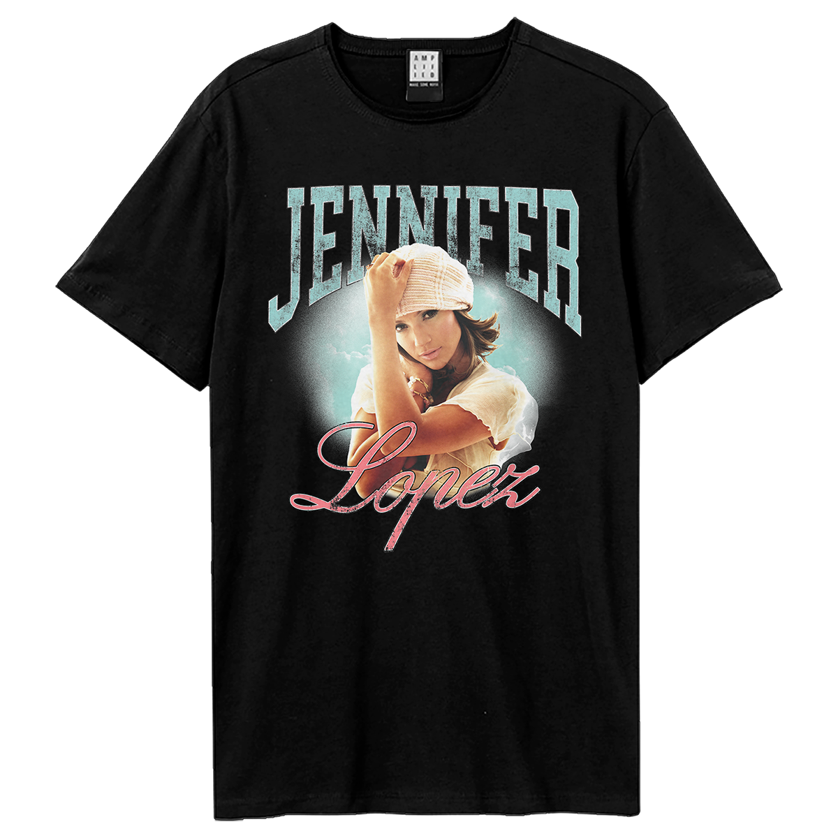 Jennifer Lopez White T-shirt