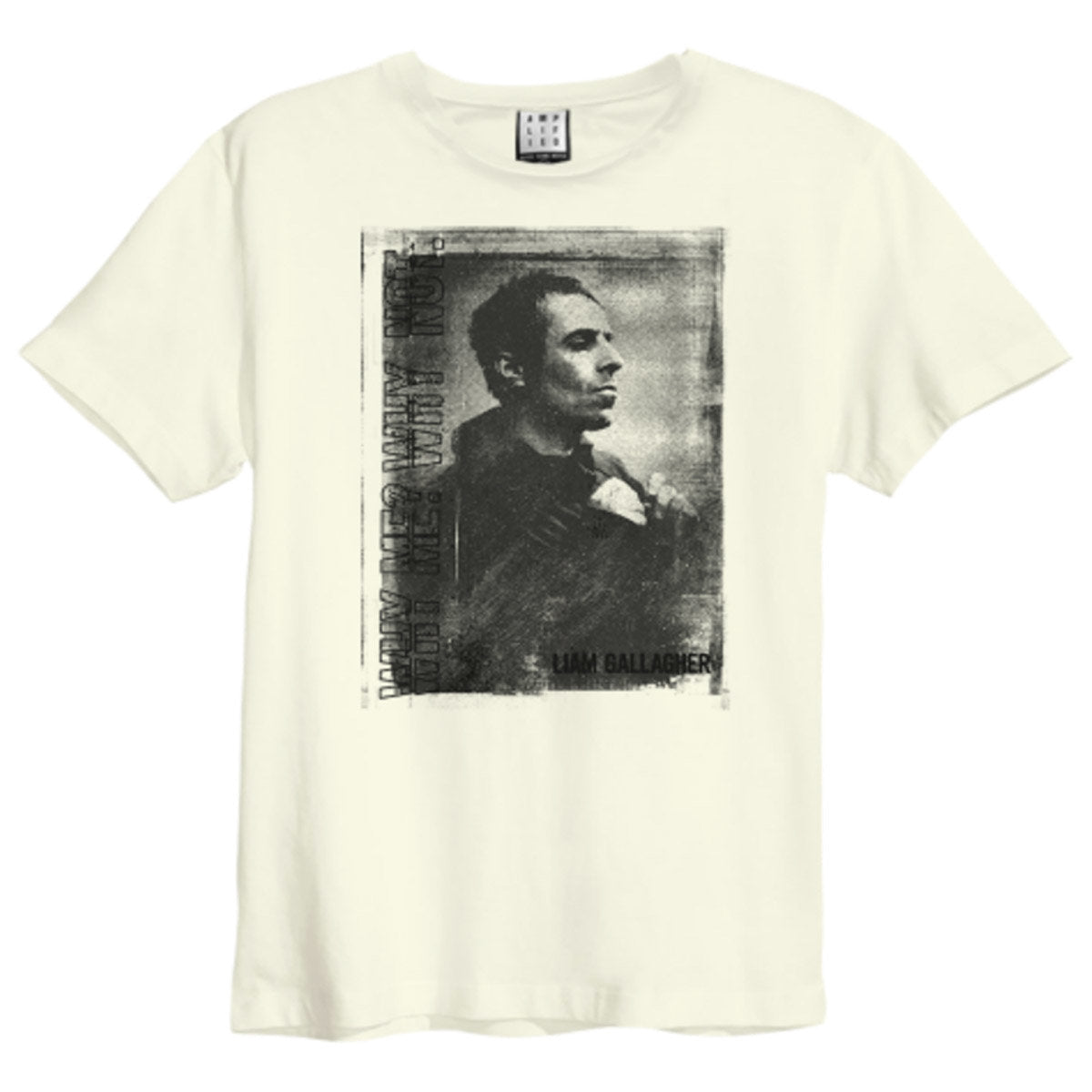 Liam Gallagher Why Me Portrait T-shirt