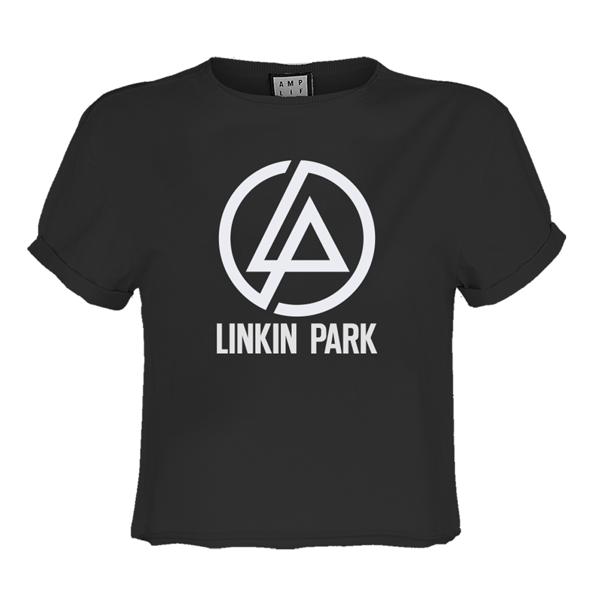 Linkin Park Circle Logo Ladies Crop Top