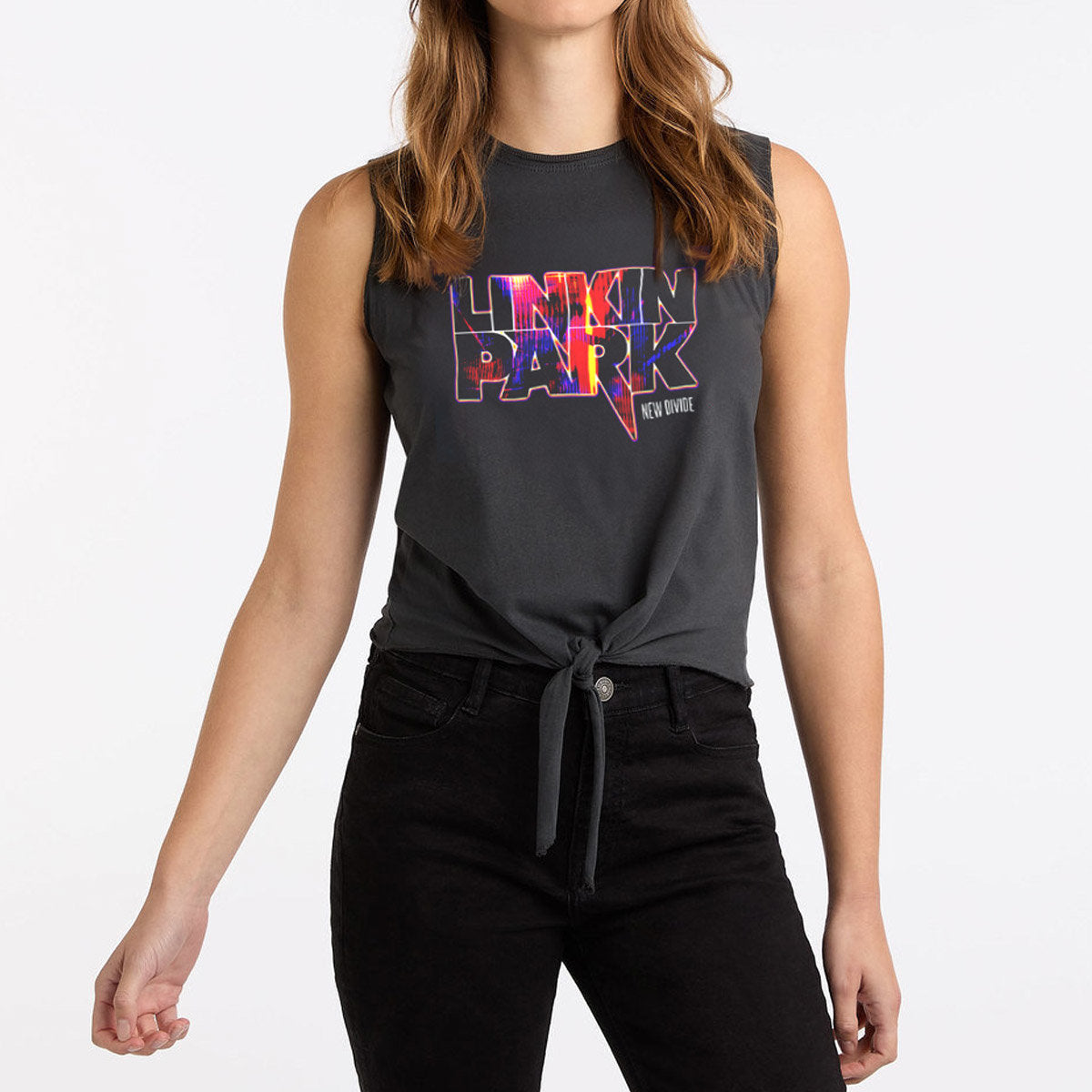 Linkin Park New Divide Ladies Sleeveless Top
