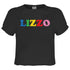 Lizzo Multi Coloured Letters Crop Top