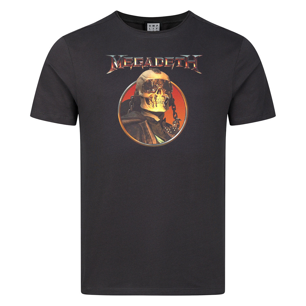 Megadeth Sick Dying Dead Circle Print T-Shirt