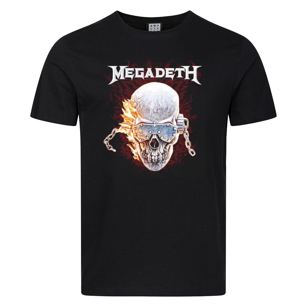 Megadeth Vic Flames T-Shirt