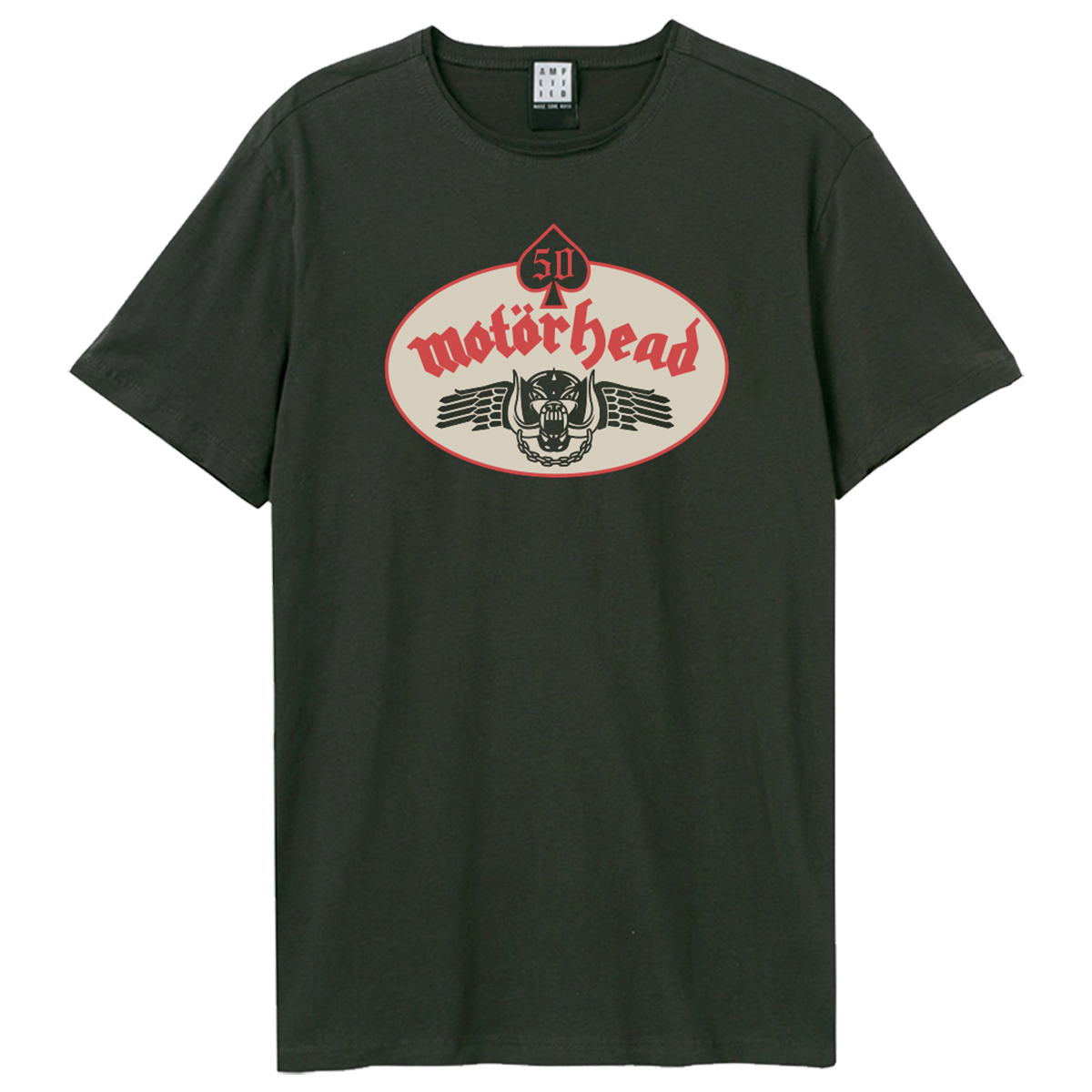 Motorhead 50th Emblem Patch T-Shirt