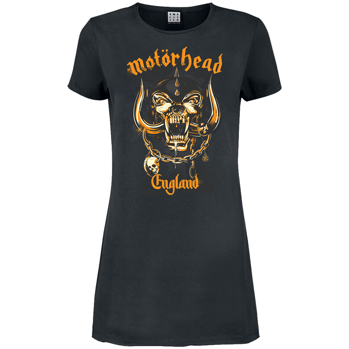 Motorhead Bronze England T-Shirt Dress