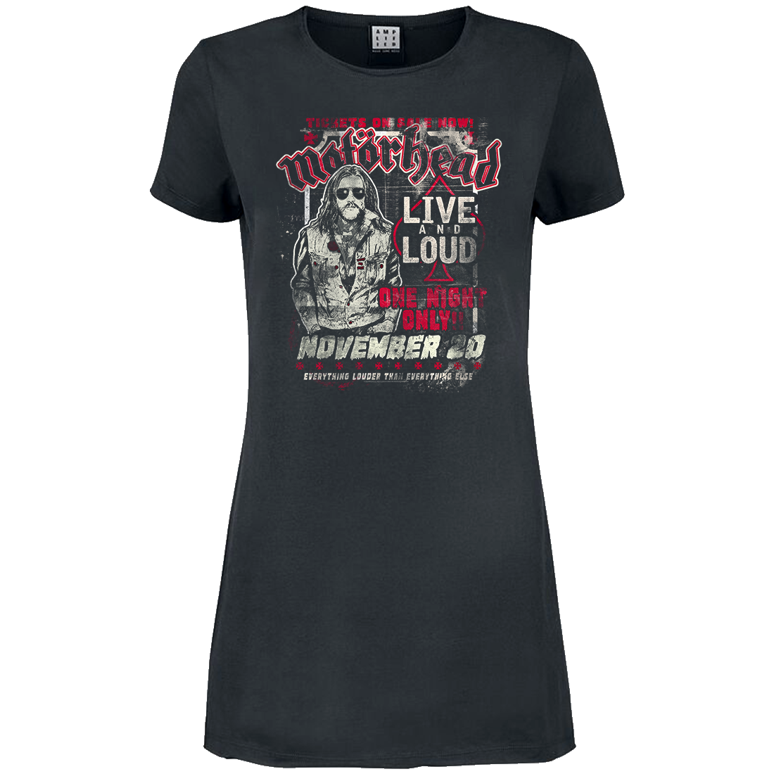 Motorhead One Night Only T-Shirt Dress