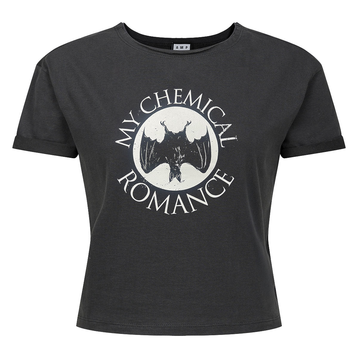 My Chemical Romance Bat Tank Ladies Crop Top T-Shirt