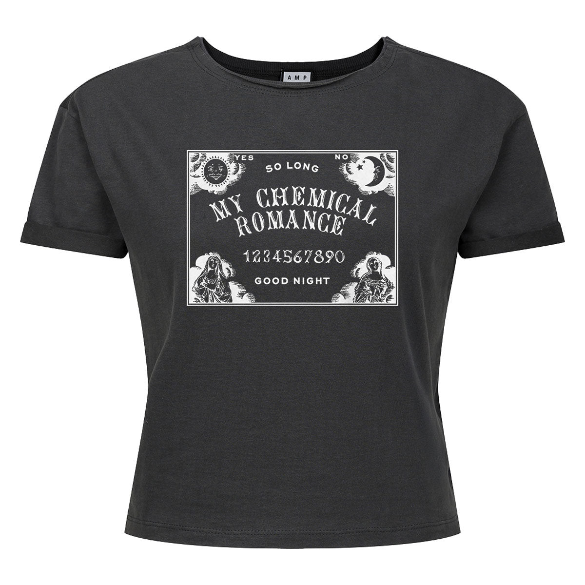 My Chemical Romance Ouija Ladies Crop Top T-Shirt