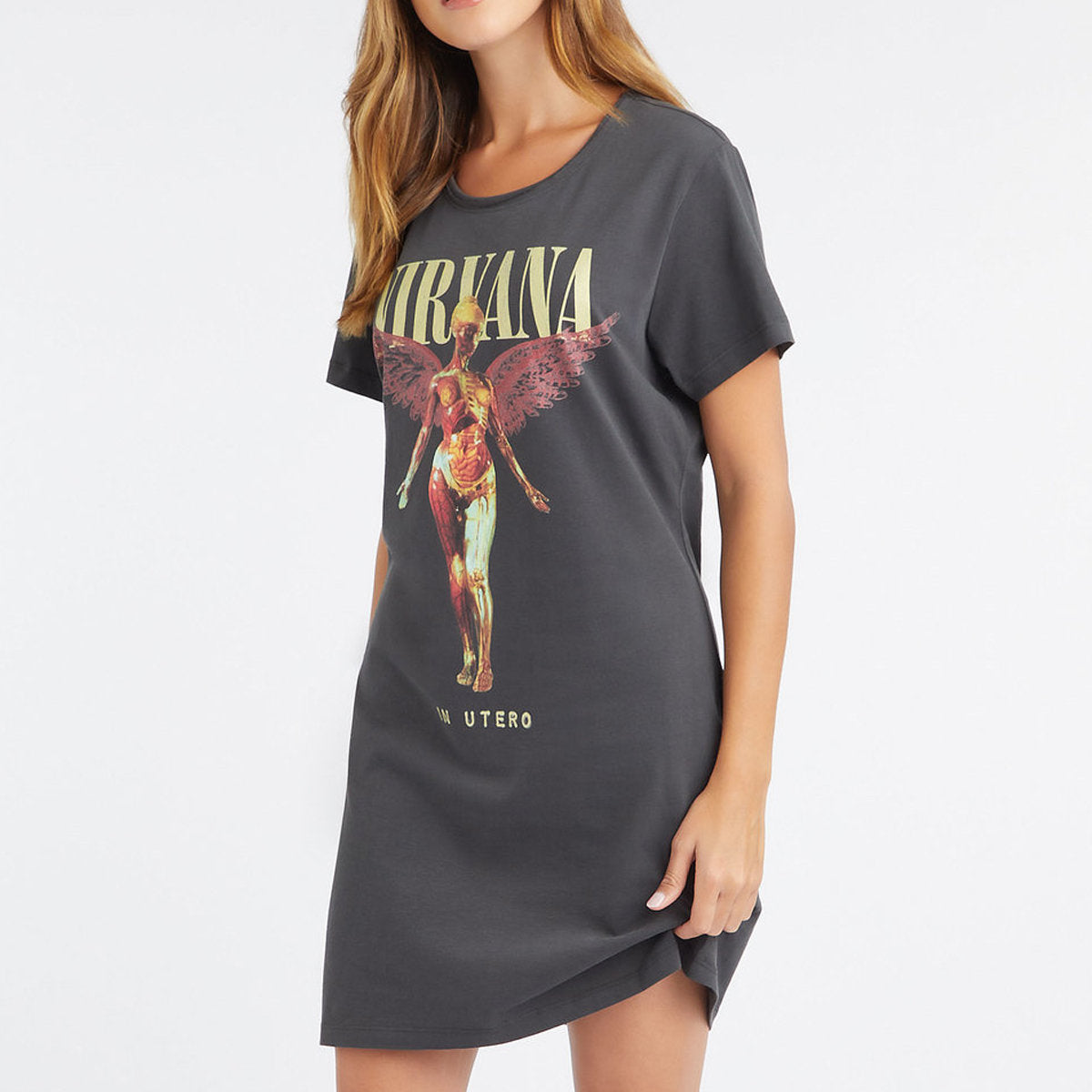 Nirvana In Utero T-Shirt Dress