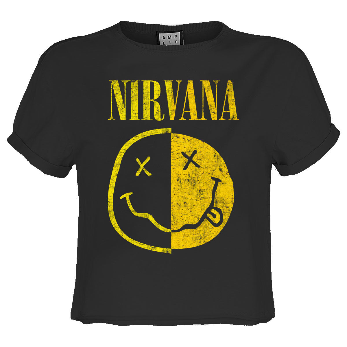 Nirvana Spliced Crop Top