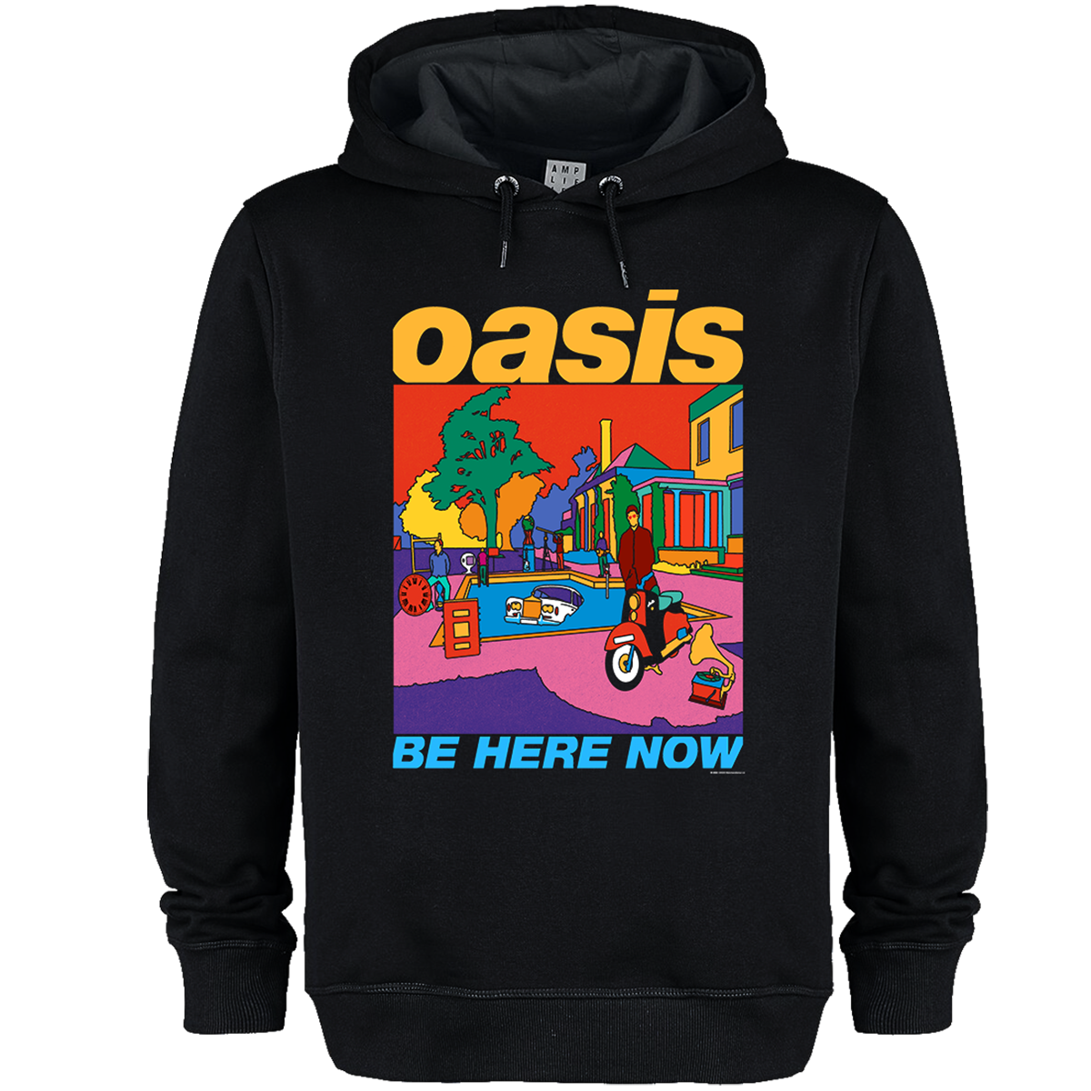 Oasis Be Here Now Colour Hoodie
