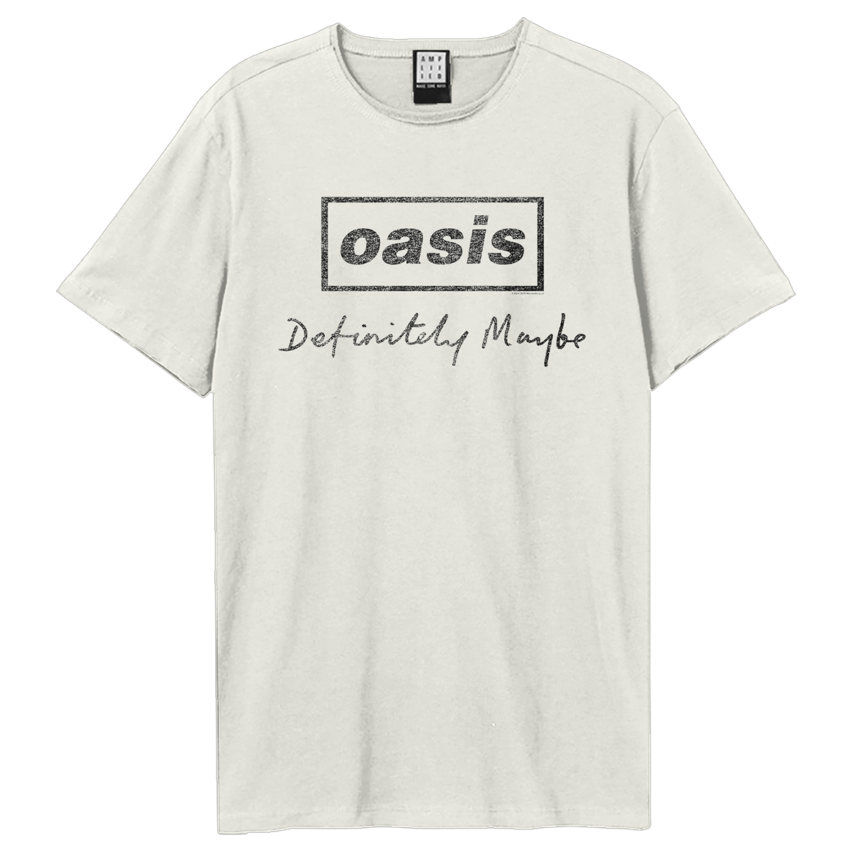 Oasis Definitely Maybe Distressed T-Shirt