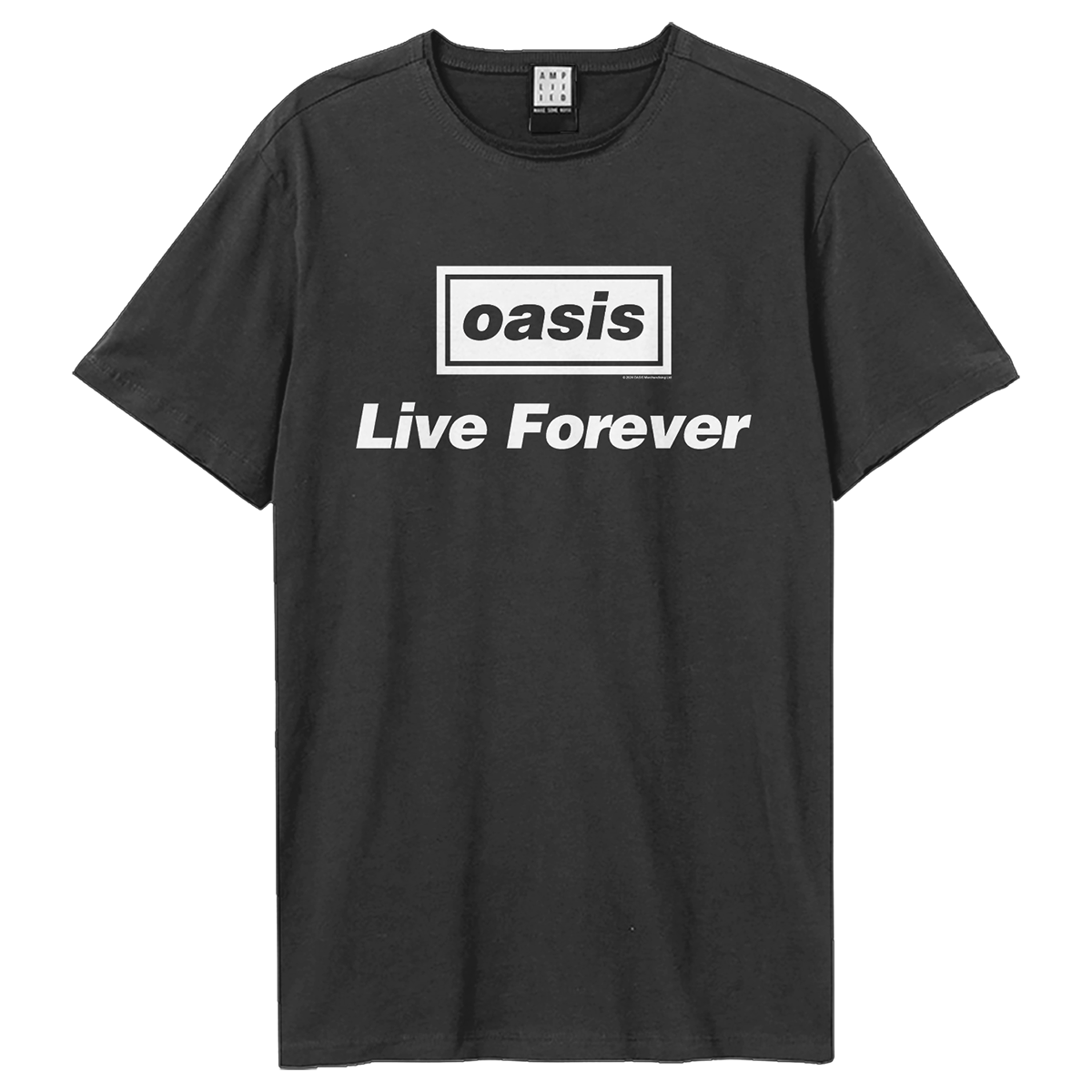 Oasis Live Forever Title T-Shirt