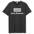 Oasis Live Forever Title T-Shirt