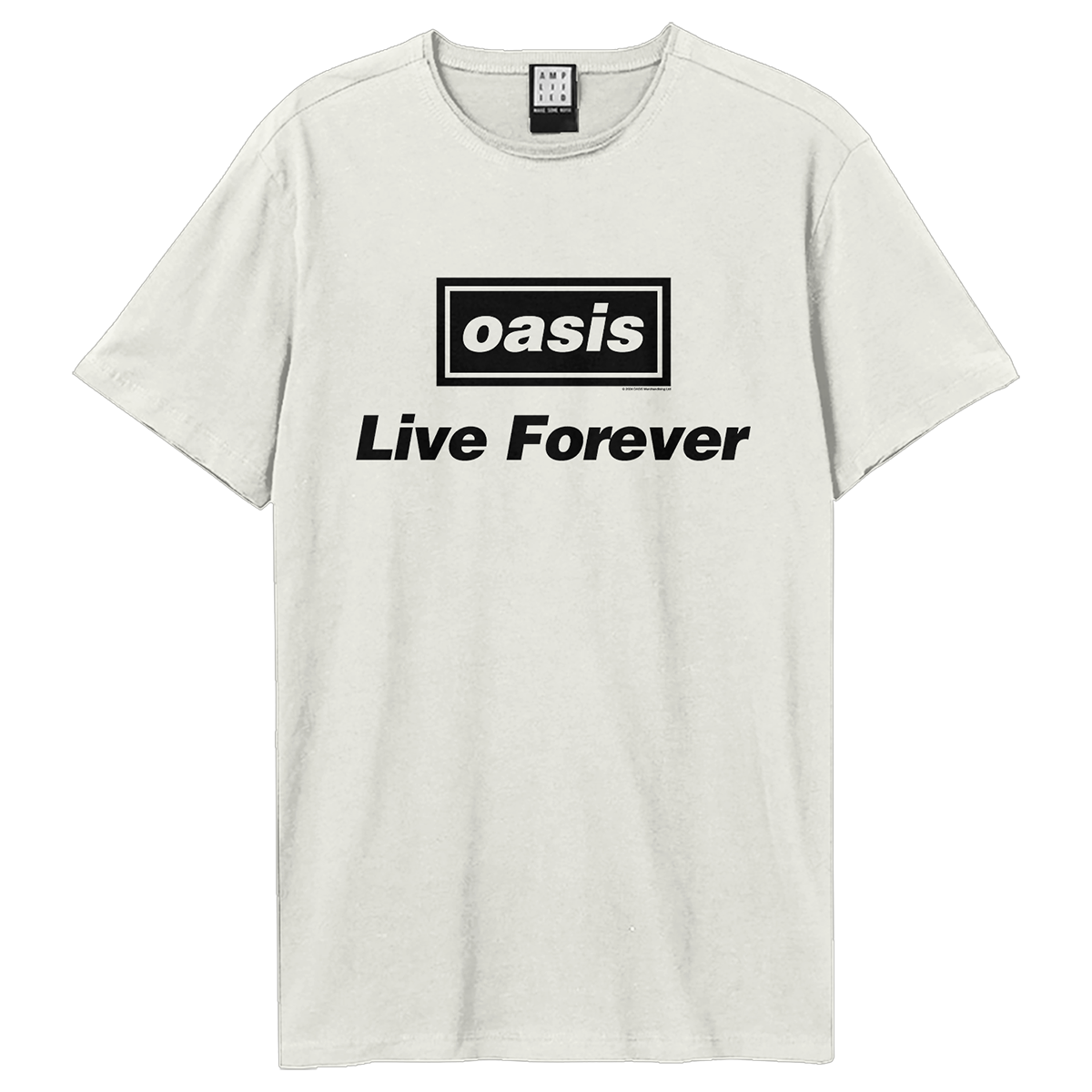 Oasis Live Forever Title T-Shirt