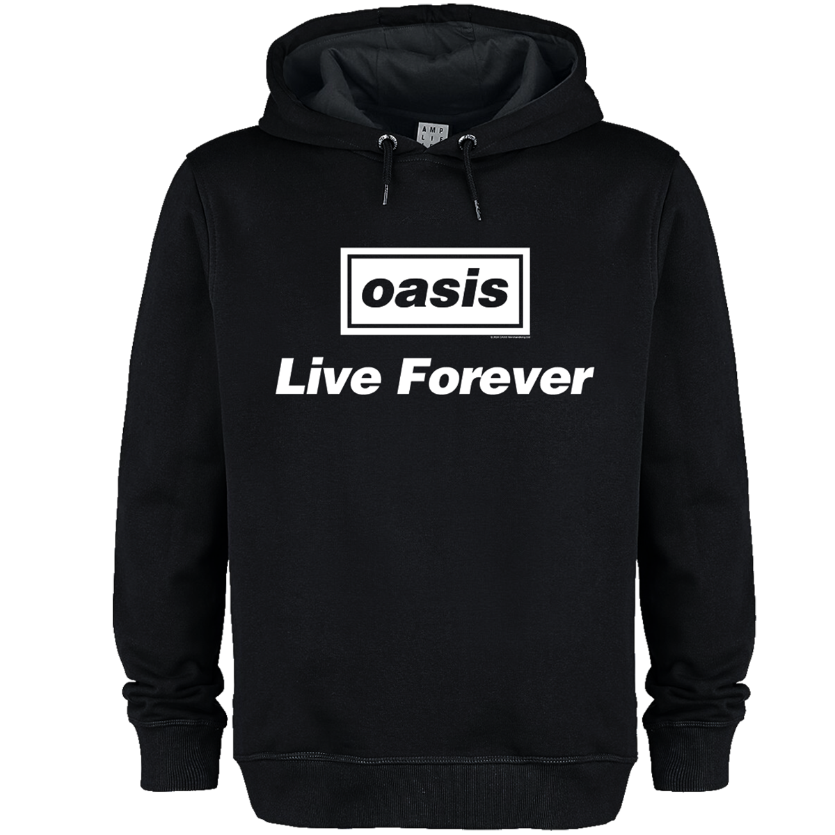 Oasis Live Forever Title Hoodie