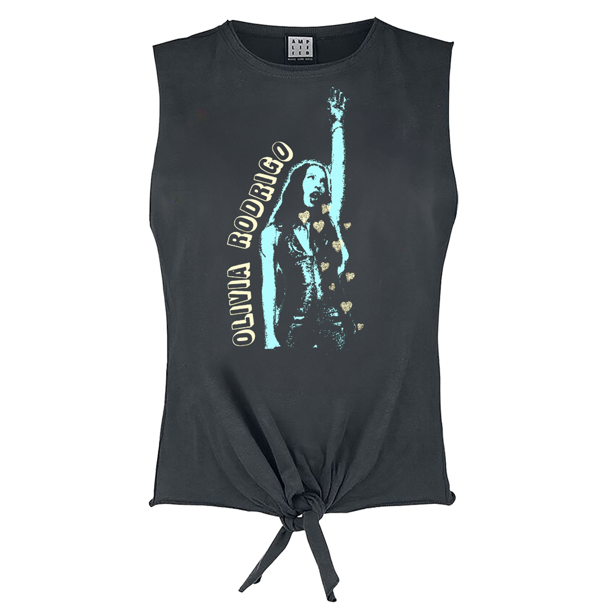 Olivia Rodrigo Hand Up Ladies Sleeveless Top T-SHIRT