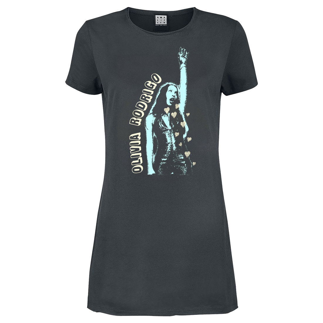 Olivia Rodrigo Hand Up Ladies T-Shirt Dress