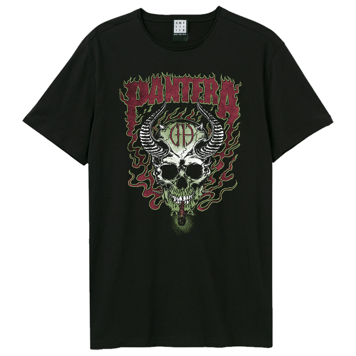 Pantera Fire Skull T-Shirt