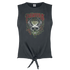 Pantera Fire Skull Ladies Sleeveless Top T-Shirt