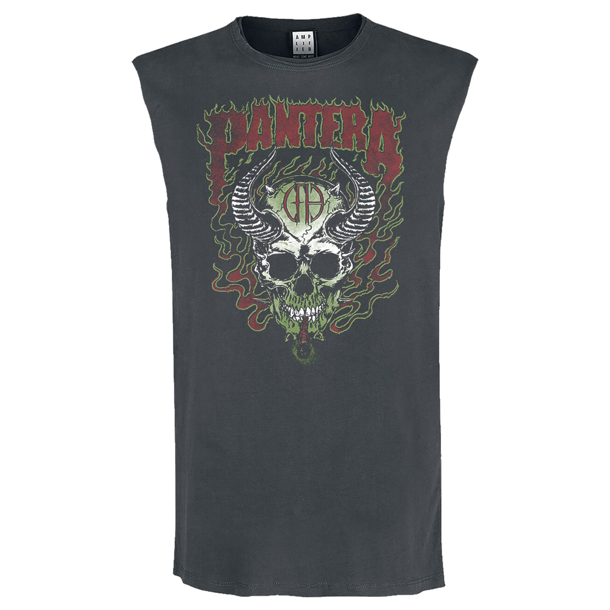 Pantera Fire Skull Sleeveless T-Shirt