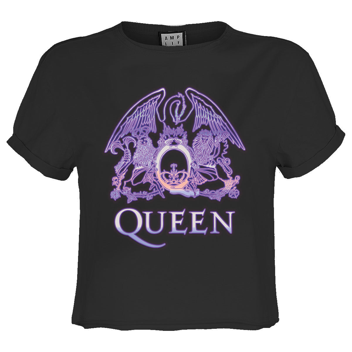 Queen Neon Sign Crop Top