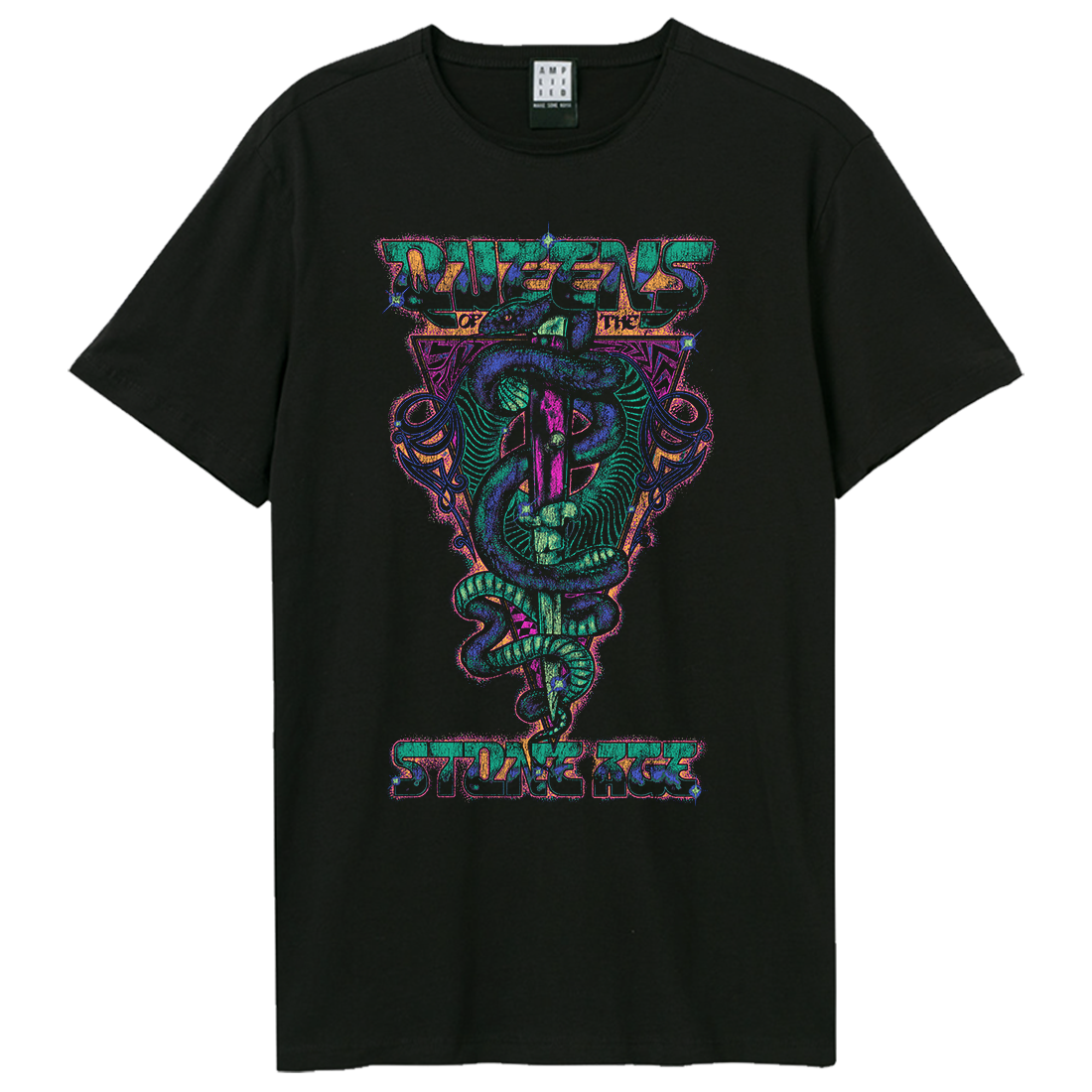 Queens Of The Stone Age Serpent Triangle T-SHIRT