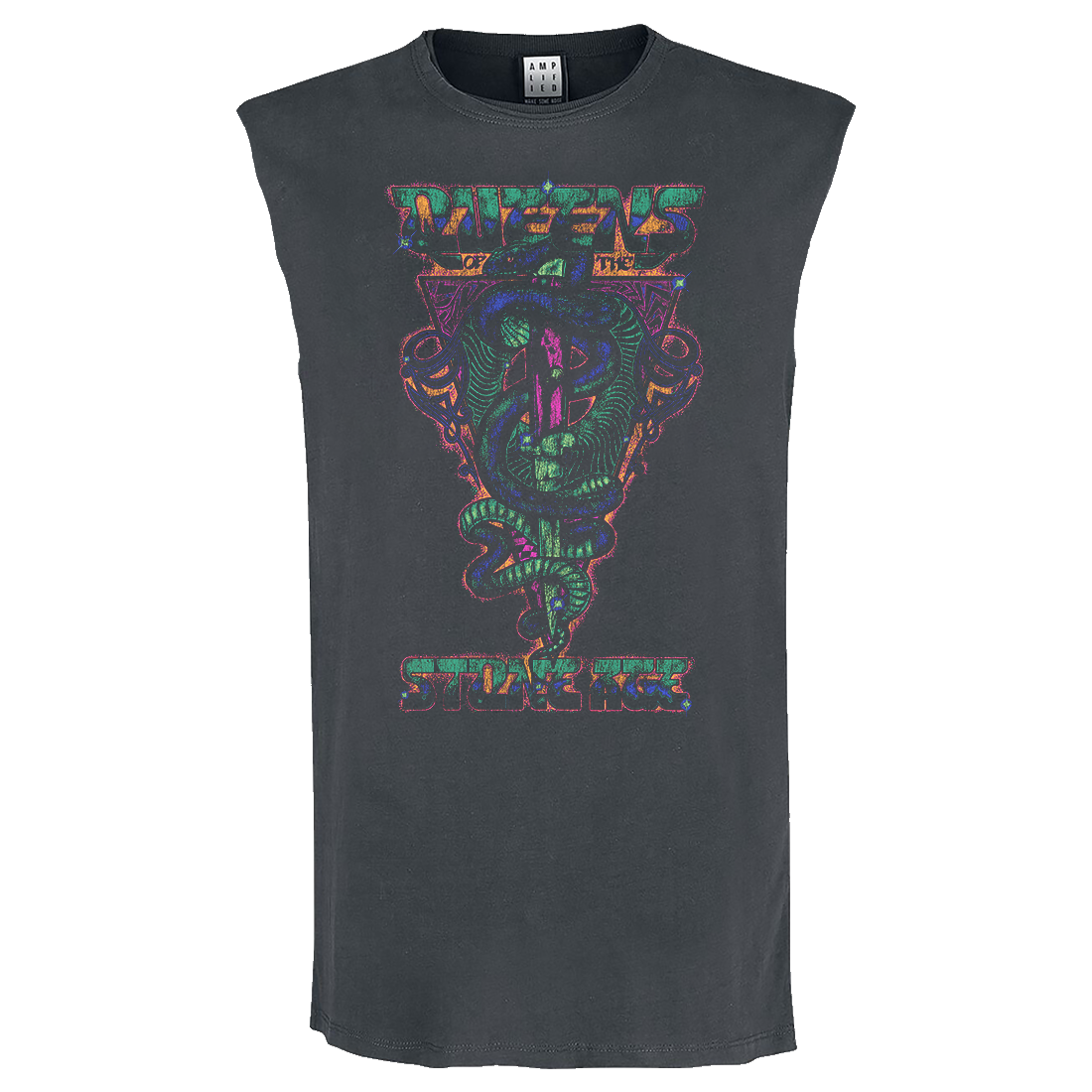 Queens Of The Stone Age Serpent Triangle Sleeveless T-SHIRT