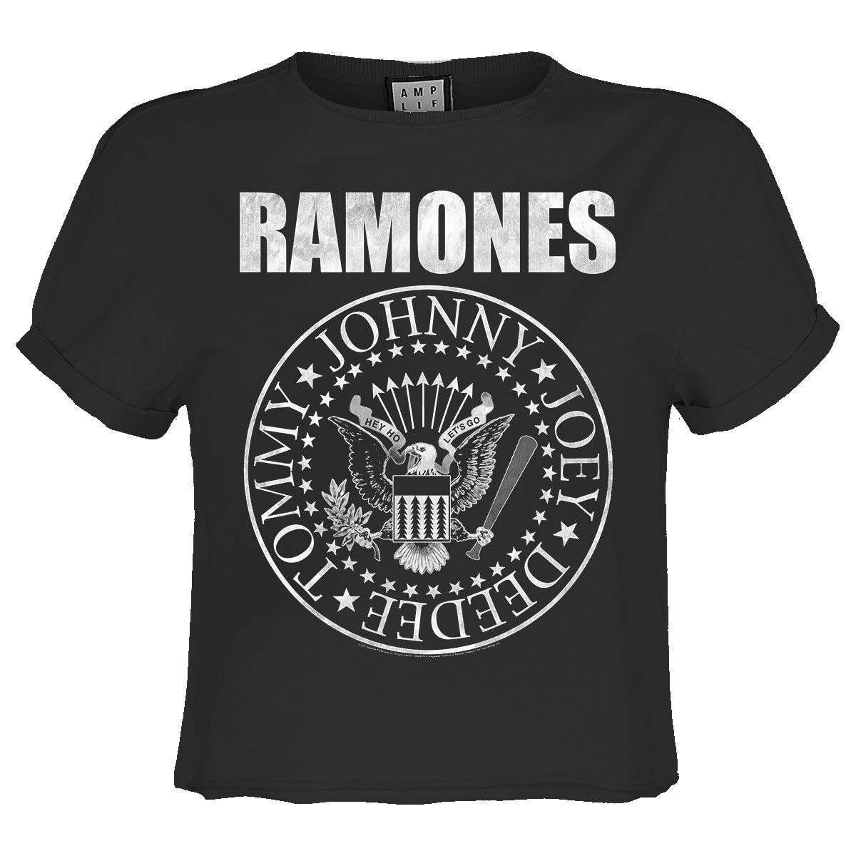 Ramones Classic Seal Ladies Crop Top