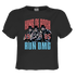 Run DMC King Of Rock Ladies Crop Top T-Shirt
